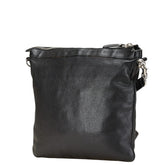 グッチ ショルダーバッグ メッセンジャーバッグ 233329 ブラック レザー レディース GUCCI 【中古】